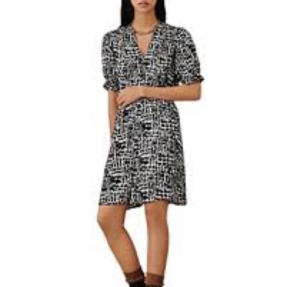 ba&sh printed OIA midi dress
